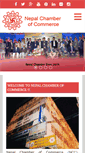 Mobile Screenshot of nepalchamber.org
